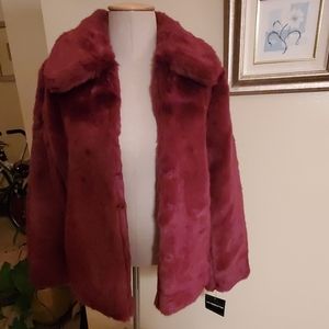 Liz Claiborne Faux Fur Jacket